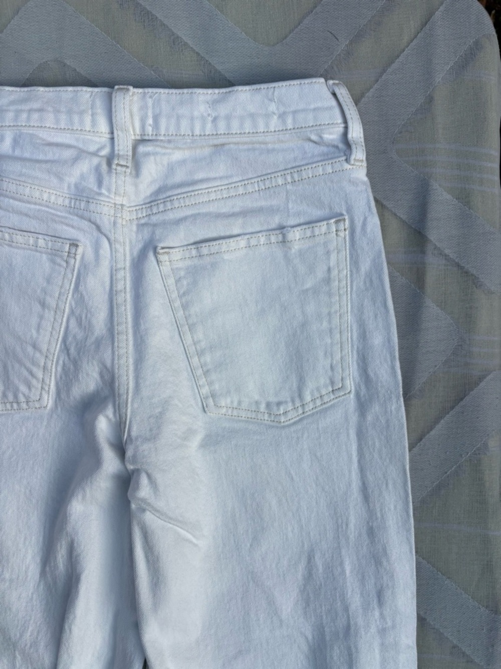 Universal Thread High Rise Wide Leg White Denim Jeans Size 6R NWOT - Picture 9 of 16